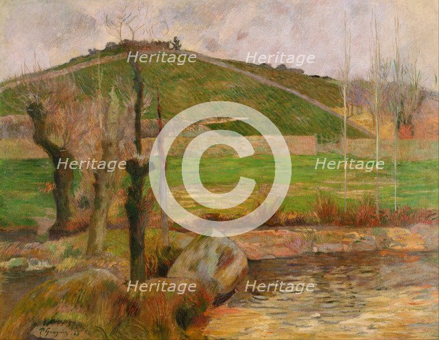 Landscape near Pont-Aven. Artist: Gauguin, Paul Eugéne Henri (1848-1903)