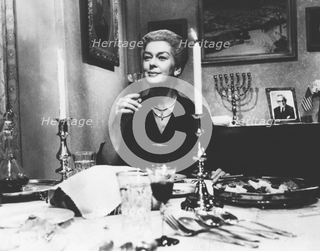 Rosalind Russell as Mrs Jacoby in A Majority of One, 1962. Artist: Unknown