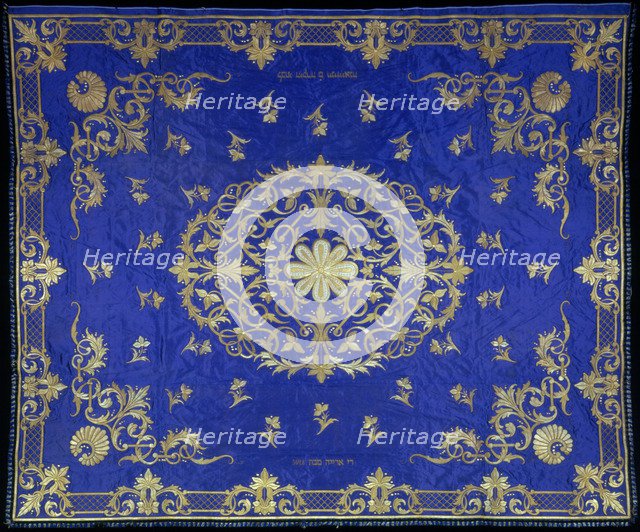 Chuppah (Marriage Canopy), 1867-1868. Artist: Anonymous  