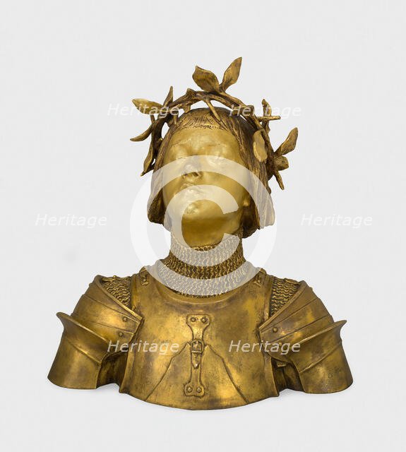 Jeanne d'Arc, 1875/1900. Creator: Antonin Mercié.