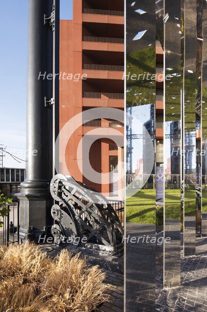 Gasholder Park, King's Cross, Camden, London, 2017. Creator: James O Davies.