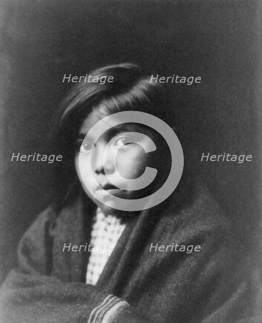Navajo girl, c1904. Creator: Edward Sheriff Curtis.