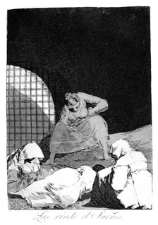 'Sleep overcomes them', 1799. Artist: Francisco Goya