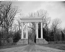 The Sheridan Gate, Arlington, Va., between 1900 and 1920. Creator: Unknown.