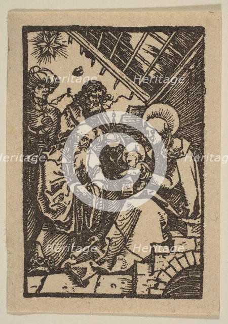 The Adoration of the Kings.n.d. Creator: Albrecht Durer.