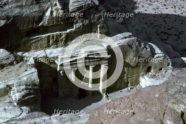 Roman Soldier Tomb in Petra, 1st century. Artist: Unknown