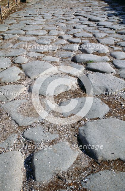 The Via Sacra, Rome. Artist: Unknown