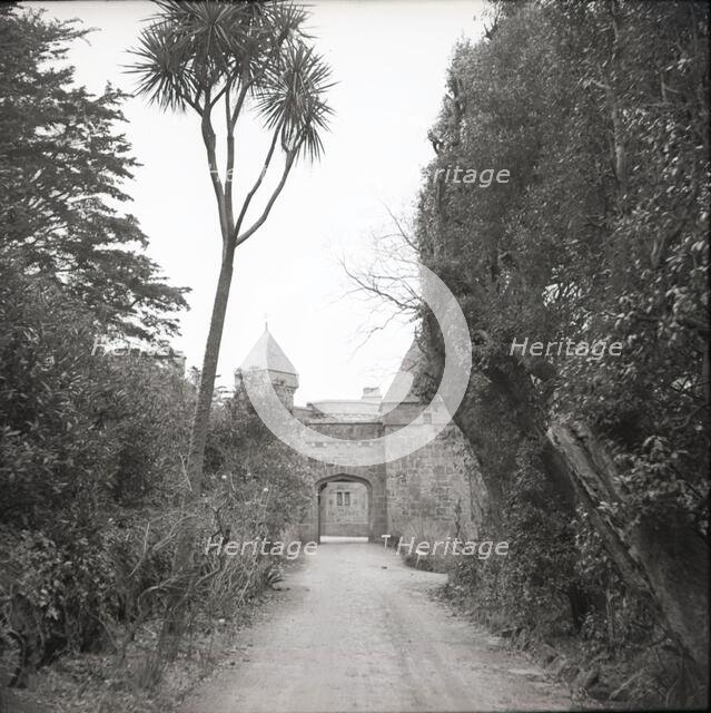 Entrance to Tresco Abbey Gardens, Scilly Isles, c1955. Creator: Arthur Charles Kirby Ware.