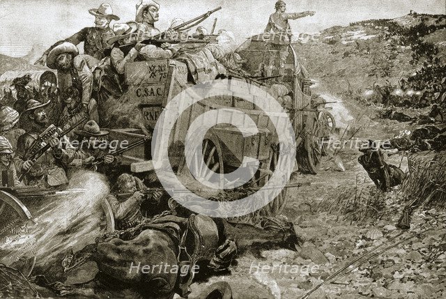 The Matabele War, 1893 (1901). Artist: Unknown