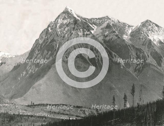 The Rockies: Chancellor Peak, Leanchoil, Canada, 1895.  Creator: William Notman & Son.