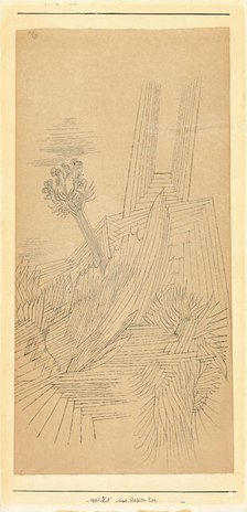 The garden gate, 1925. Creator: Klee, Paul (1879-1940).