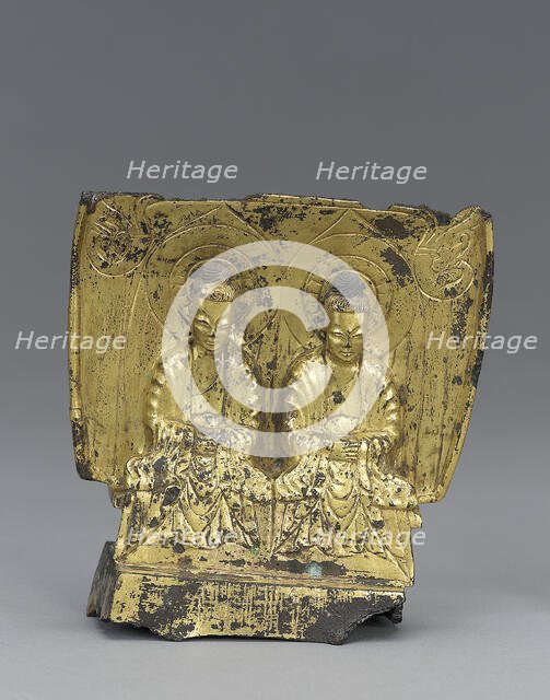 Buddhas of the Past and Present, Northern Wei dynasty, ca. 475-534 C. E.. Creator: Unknown.