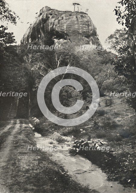 'Sigiri, von Suden gesehen', 1926. Artist: Unknown.