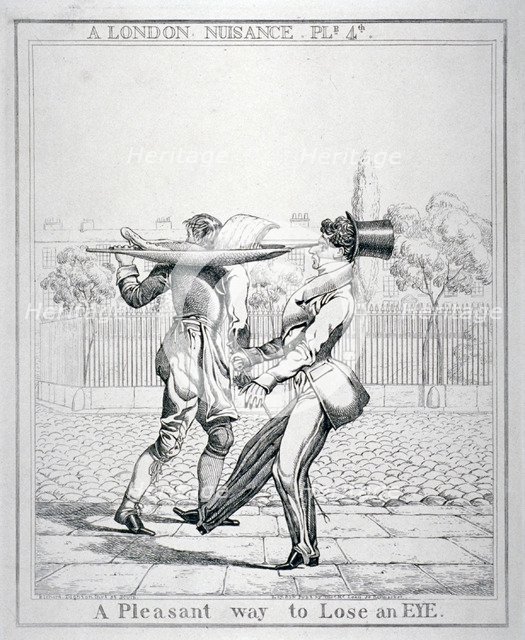 A London Nuisance                                              Artist: Richard Dighton