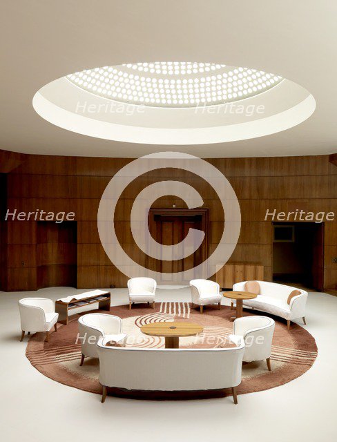 Entrance hall of Eltham Palace, Greenwich, London, 2008. Artist: Historic England Staff Photographer.