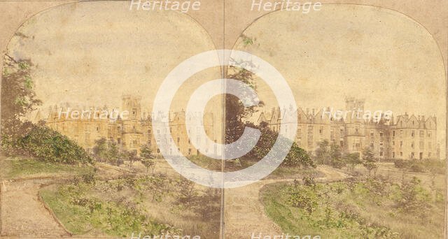 Group of 5 Early Stereograph Views of British Hotels and Inns, 1860s-80s. Creator: Unknown.