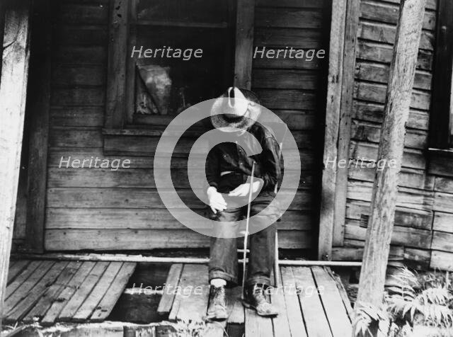 Old age near Washington, Pennsylvania, 1936. Creator: Dorothea Lange.