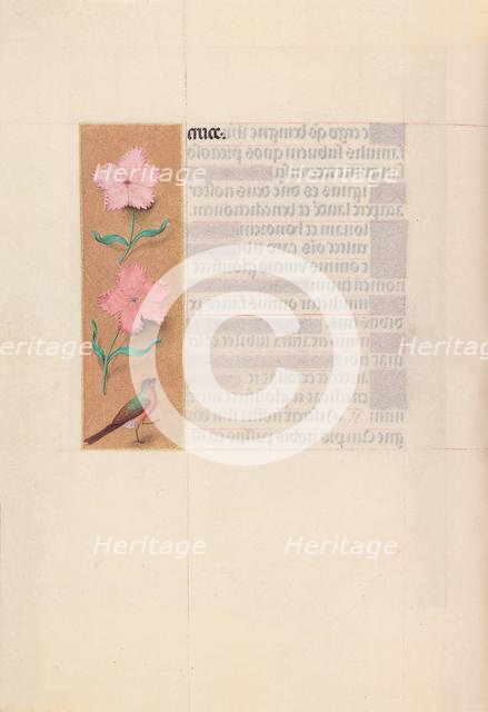 Hours of Queen Isabella the Catholic, Queen of Spain: Fol. 56v, c. 1500. Creator: Master of the First Prayerbook of Maximillian (Flemish, c. 1444-1519); Associates, and.