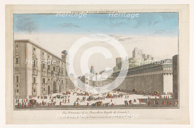 View of the Real Chancillería in Granada, 1735-1805. Creator: Unknown.