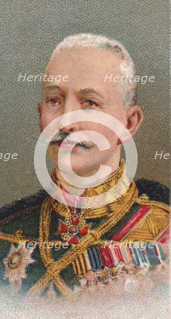 Aleksei Alekseevich Brusilov (1853-1926) Russian general, 1917. Artist: Unknown