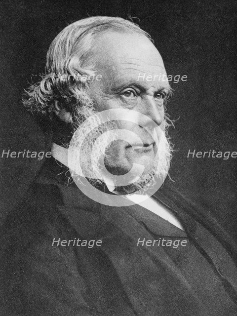 Joseph Lister, English surgeon and pioneer of antiseptic surgery, c1890. Artist: Unknown
