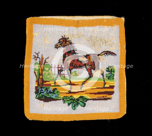 Bag, possibly Italian, 1830-60. Creator: Unknown.