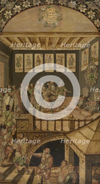 The Conquest of Mexico by Hernan Cortés.