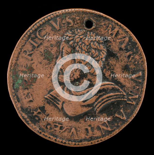 Federigo II Gonzaga, 1500-1540, 5th Marquess of Mantua 1519 and 1st Duke...[obverse], 1513/1530. Creator: Unknown.