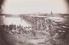 Bridge Across Pamunkey River, near White House, 1861-65. Creator: Tim O'Sullivan.