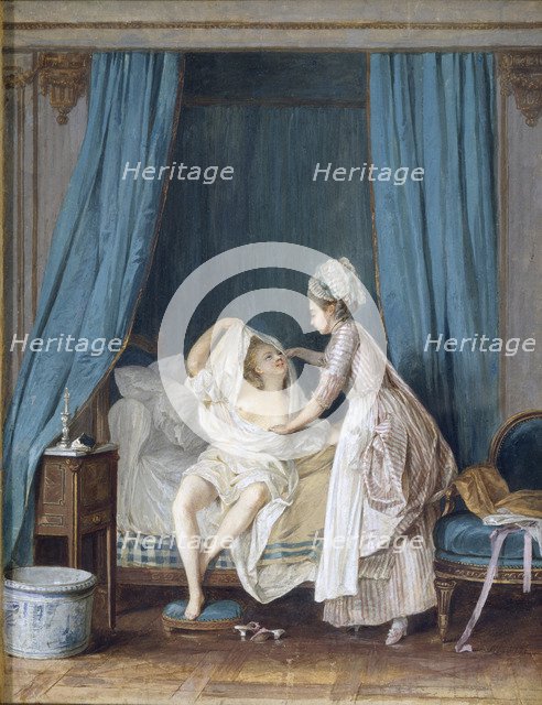 Lady Getting out of Bed, 1776.