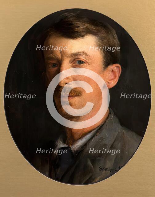 Stanhope Alexander Forbes, Self Portrait, 1891. Creator: Stanhope A Forbes.