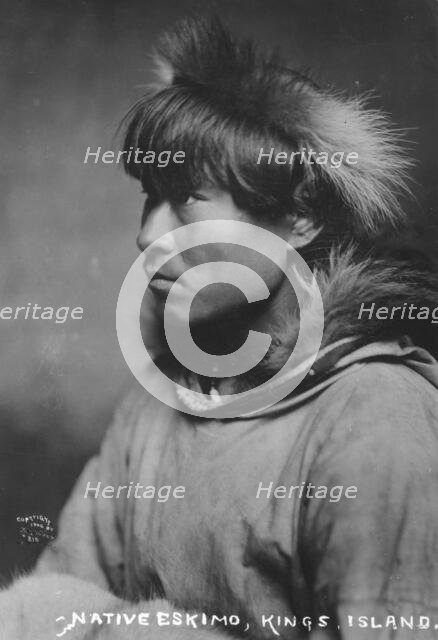 Kings Island [i.e. King Island, or Ukivok] - Native Eskimo, c1906. Creator: Unknown.