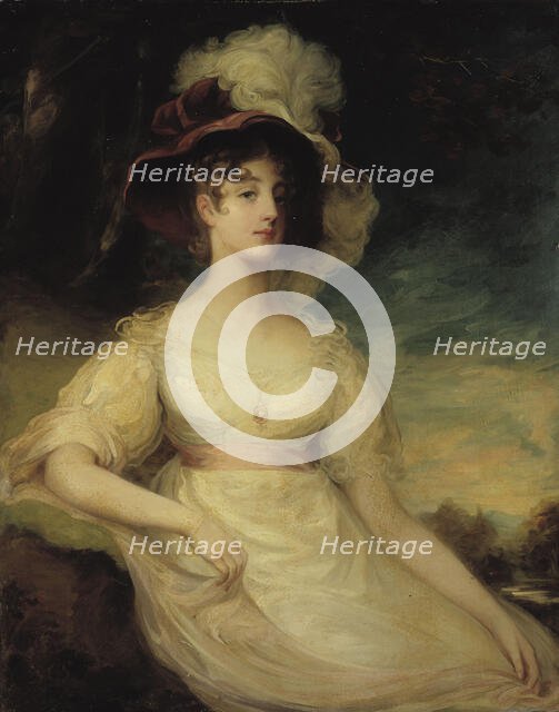 Portrait of a lady, c1830s. Creator: Workshop of Thomas Lawrence.