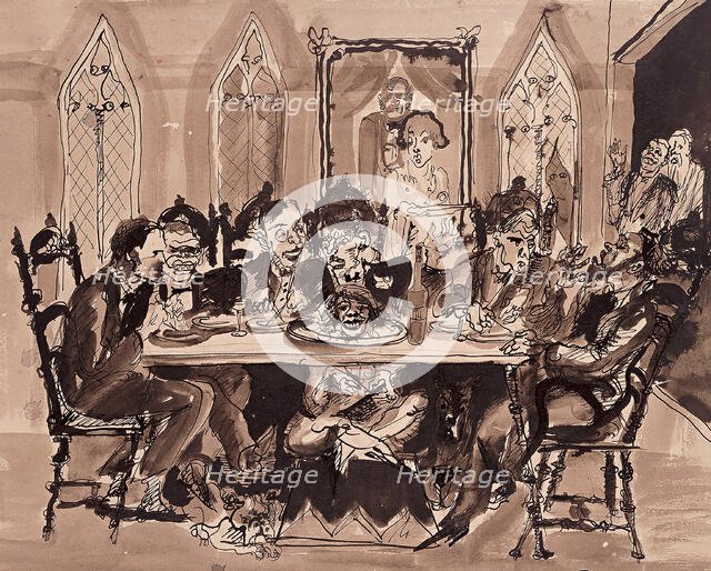 Before the main course, c1930. Creator: Lohse-Wächtler, Elfriede (1899-1940).