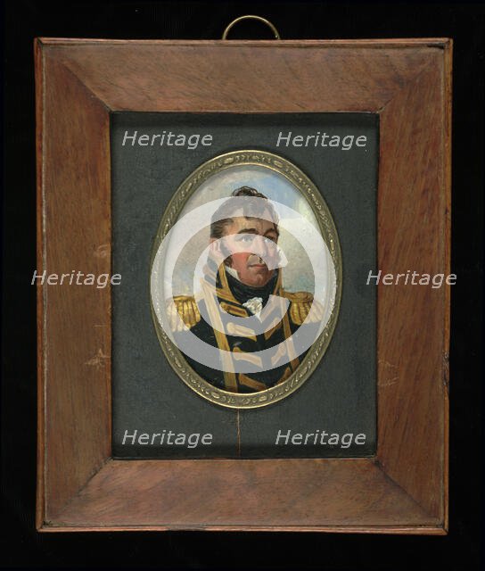 Commodore Isaac Chauncey, ca. 1814. Creator: John Wesley Jarvis.