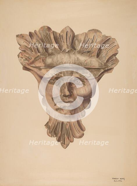 Mask, c. 1939. Creator: Harry King.