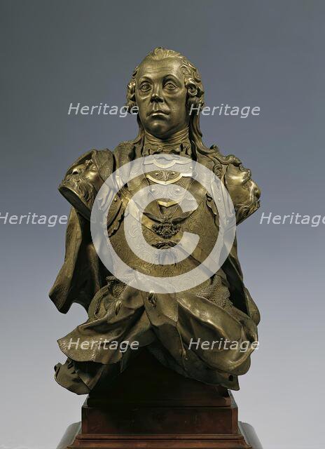 Field Marshal Josef Wenzel, Prince of Liechtenstein, 1757/1758. Creator: Balthasar Ferdinand Moll.
