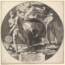 Title: Creation of the World, ca. 1592. Creator: Jan Muller.