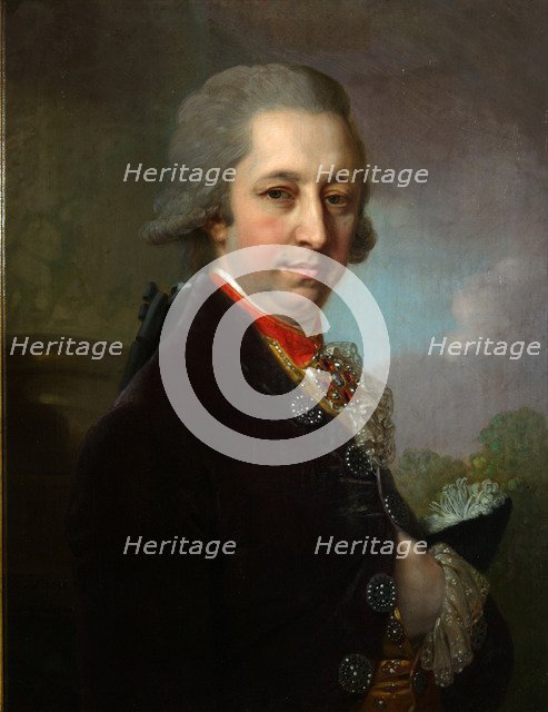 Portrait of Ivan Mikhailovich Yakovlev, 1800. Artist: Borovikovsky, Vladimir Lukich (1757-1825)