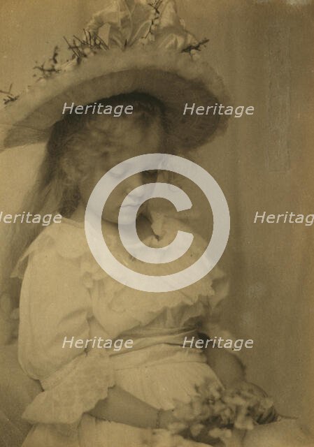 Sweet peas, c1900. Creator: Eva Gamble Walborn.