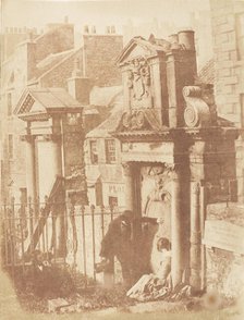 Edinburgh. Greyfriars' Churchyard, 1843-47. Creators: David Octavius Hill, Robert Adamson, Hill & Adamson.