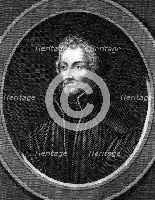 Philipp Melanchthon, 16th century German Protestant reformer, c1850.  Creator: Anon.