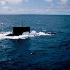 Submarine, Falklands War, 1982. Creator: Luis Rosendo.
