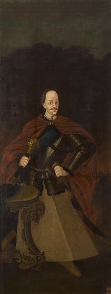 Portrait of Stanislaw Ernest Denhoff (ca. 1673-1728), Field Hetman of Lithuania, 1749-1756. Creator: Unknown.