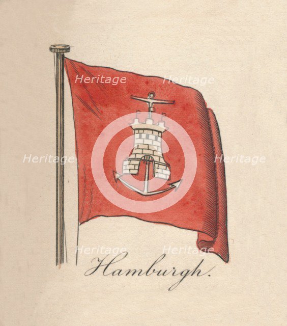 'Hamburgh', 1838. Artist: Unknown.