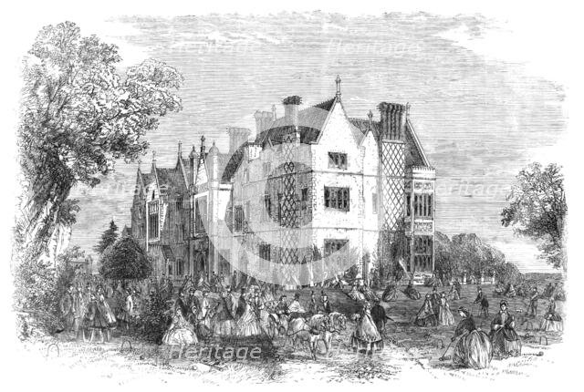 Festival of Ragged-School Teachers at Nutfield Priory,…near Reigate, 1864. Creator: Unknown.