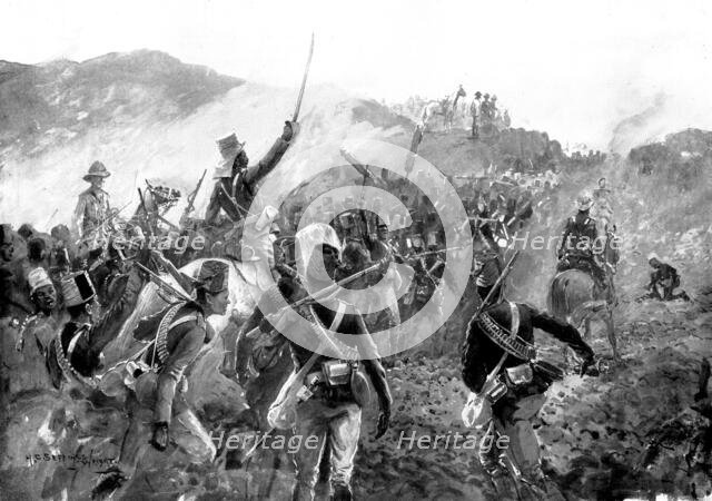 The Soudan Advance: "Hey! Ho! Saladin!" a marching song of the Soudanese, 1898. Creator: Unknown.