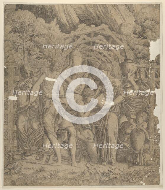 Rebecca and Eliezer at the Well, ca. 1542-45. Creator: Master IQV.