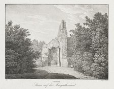 Ungern, Ruinen auf der Margretheninsel. Creator: Jakob Alt (Austrian, 1789-1872).