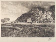 Long Island Landscape, 1889. Creator: Thomas Moran.